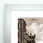 Zdjęcie "Stary Rynek w Elblągu"   w ramie alum. 30x20mm