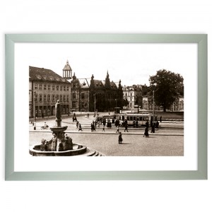 Zdjęcie "Plac Fryderyka Wilhelma w Elblągu"   w ramie alum. 30x20mm