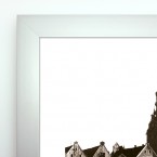 Zdjęcie "bulwar nadbrzeżny w Elblągu" w ramie alum. 30x20mm