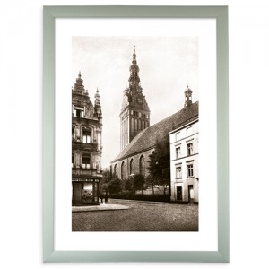 Zdjęcie "Katedra w Elblągu"   w ramie alum. 30x20mm